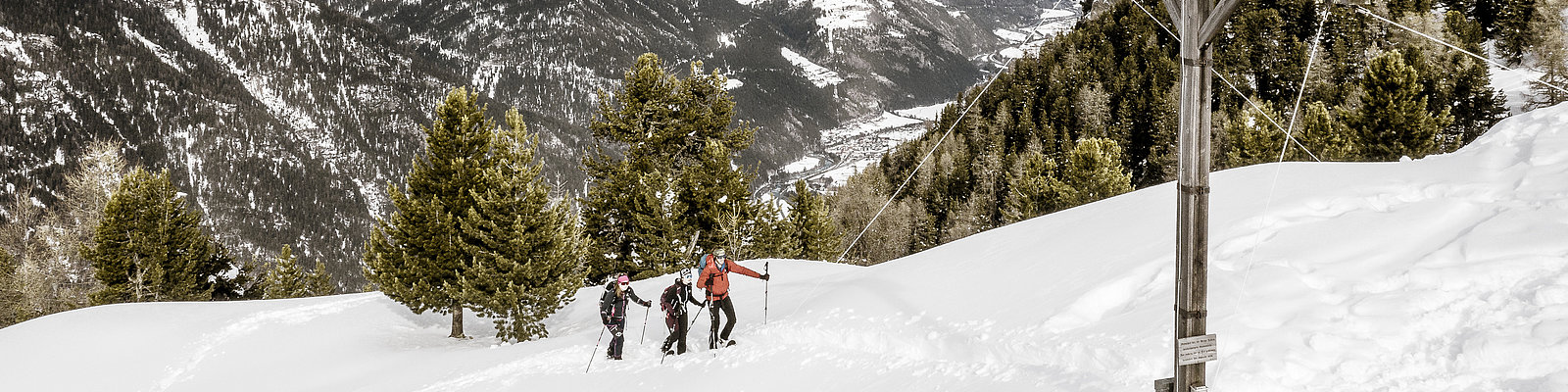 Schneeschuhwandern Frudiger | © TVB Tiroler Oberland / Rudi Wyhlidal